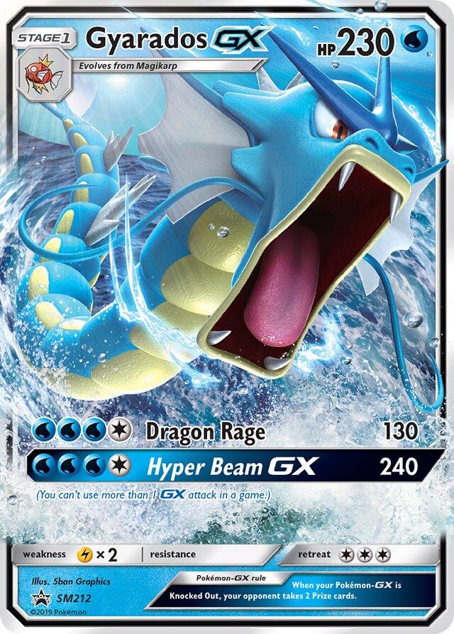 Promo Gyarados GX Pokémon card