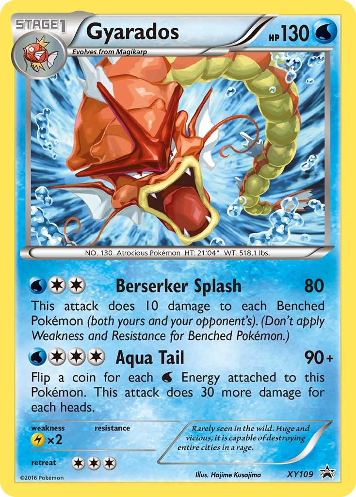 Promo Gyarados Pokémon card