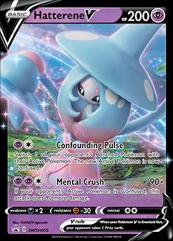 Promo Hatterene V Pokémon card