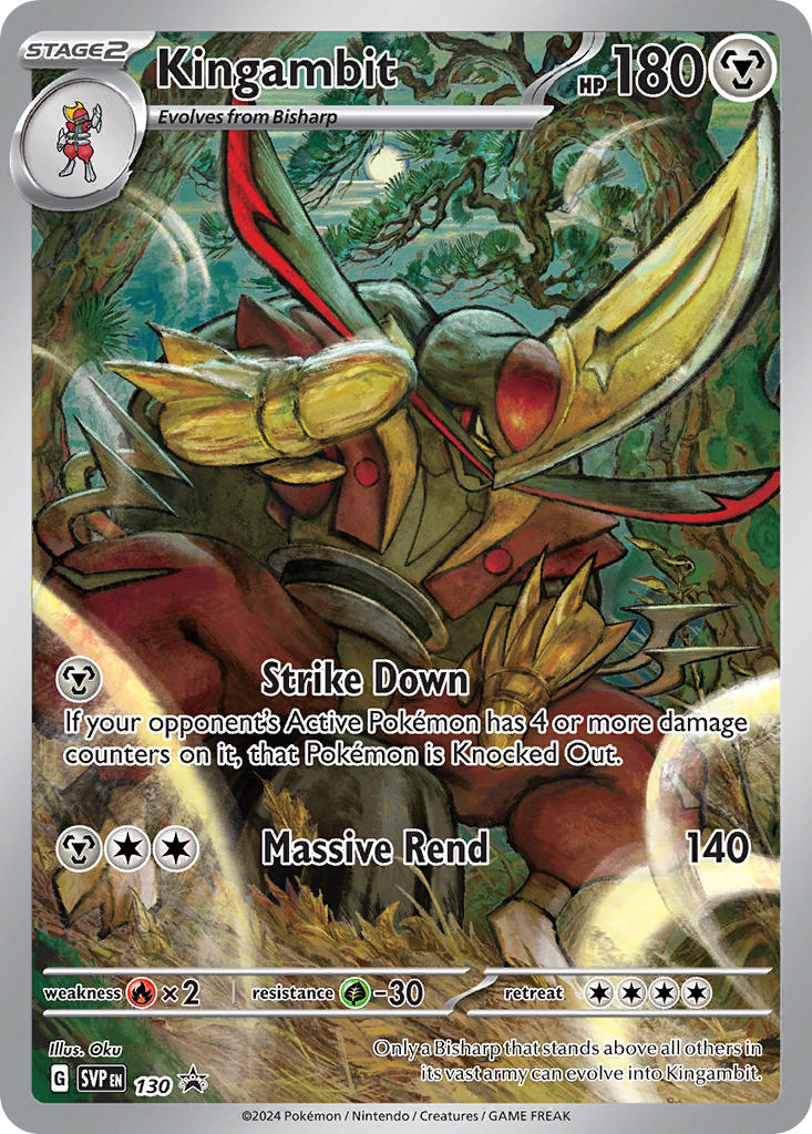 Promo Kingambit Pokémon card