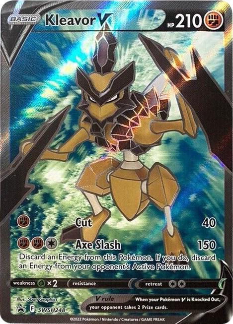 Promo Kleavor V Pokémon card