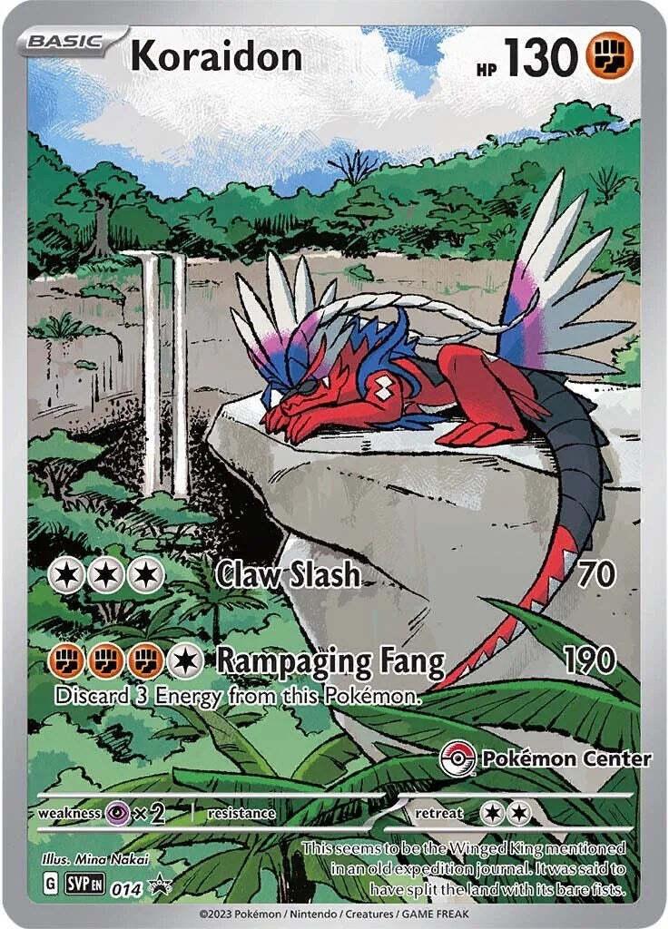 Promo Koraidon [Pokemon-Center] Pokémon card