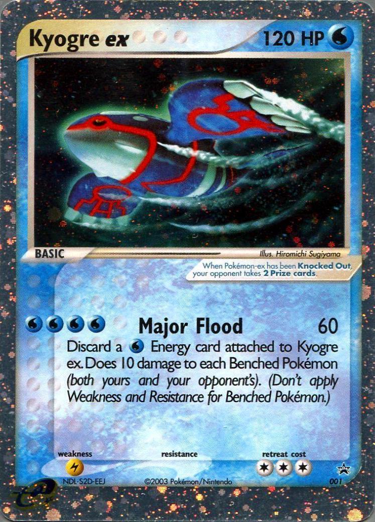 Promo Kyogre EX [Holo] Pokémon card