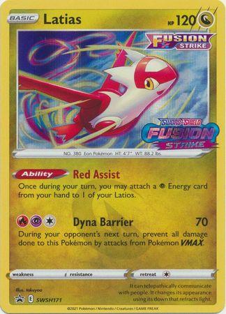 Promo Latias Pokémon card