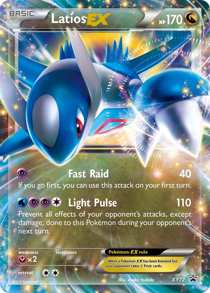 Promo Latios EX Pokémon card