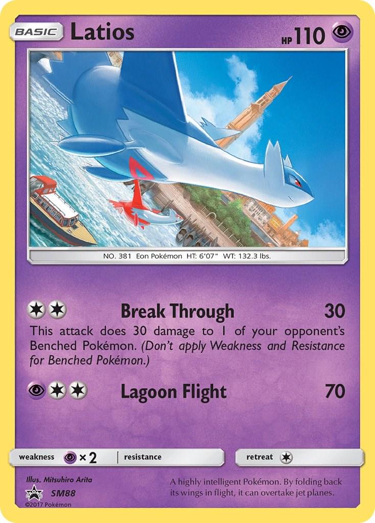 Promo Latios Pokémon card