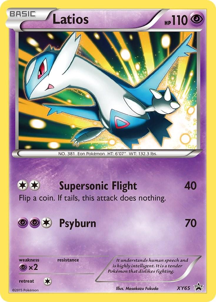 Promo Latios Pokémon card