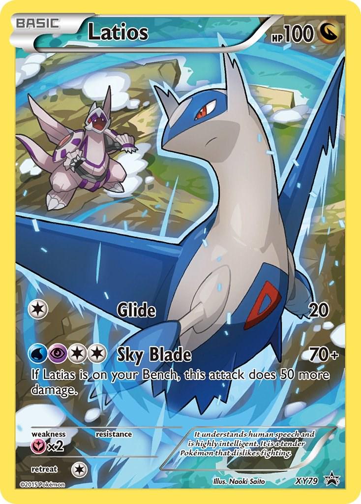 Promo Latios Pokémon card