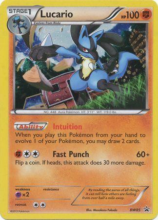 Promo Lucario Pokémon card