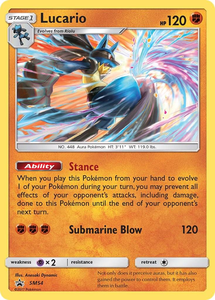 Promo Lucario Pokémon card