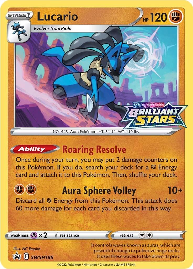 Promo Lucario Pokémon card