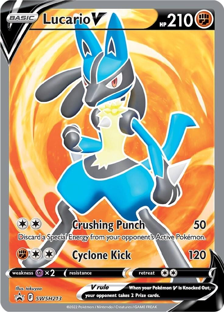 Promo Lucario V Pokémon card