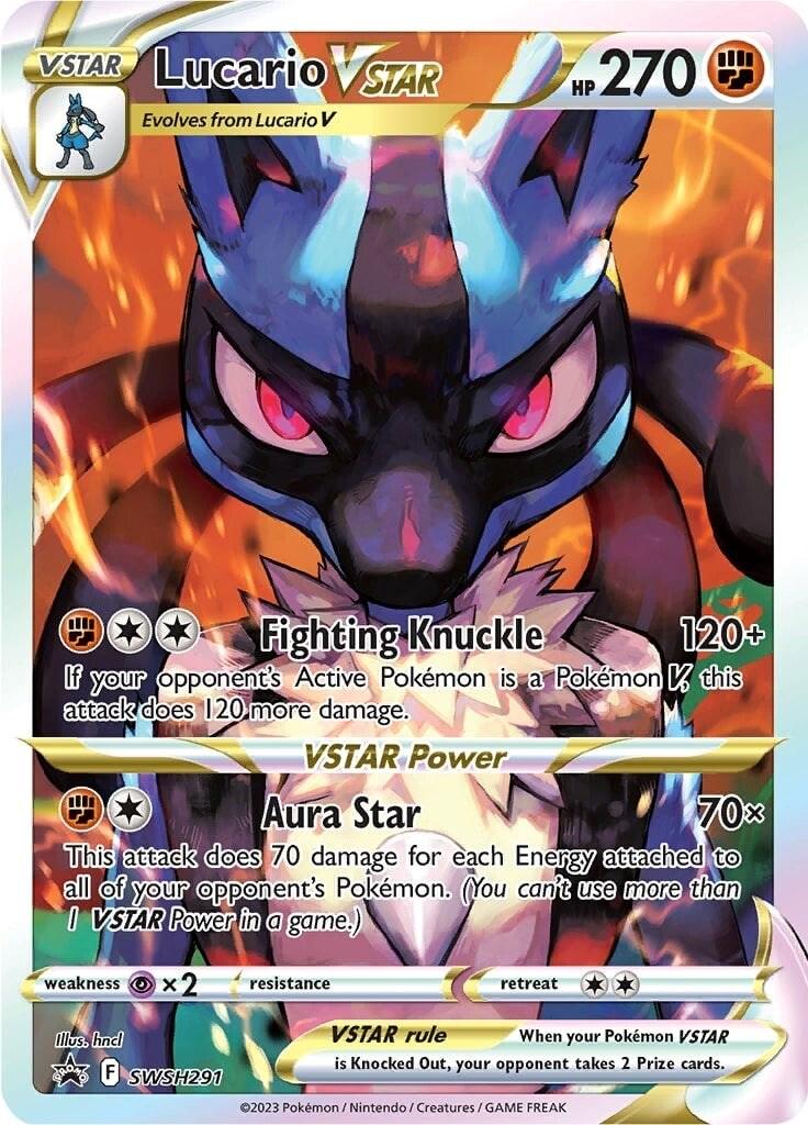 Promo Lucario VSTAR Pokémon card