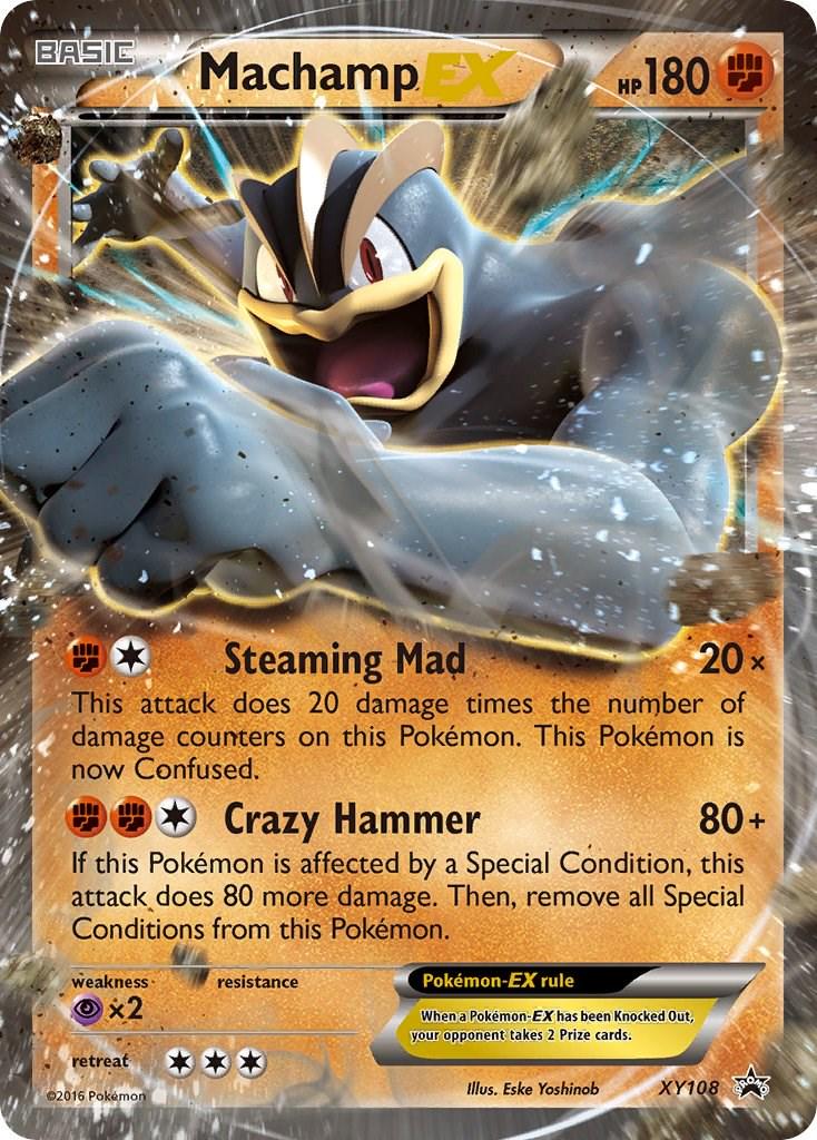 Promo Machamp EX Pokémon card