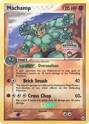 Promo Machamp [National-Championships-Staff] Pokémon card