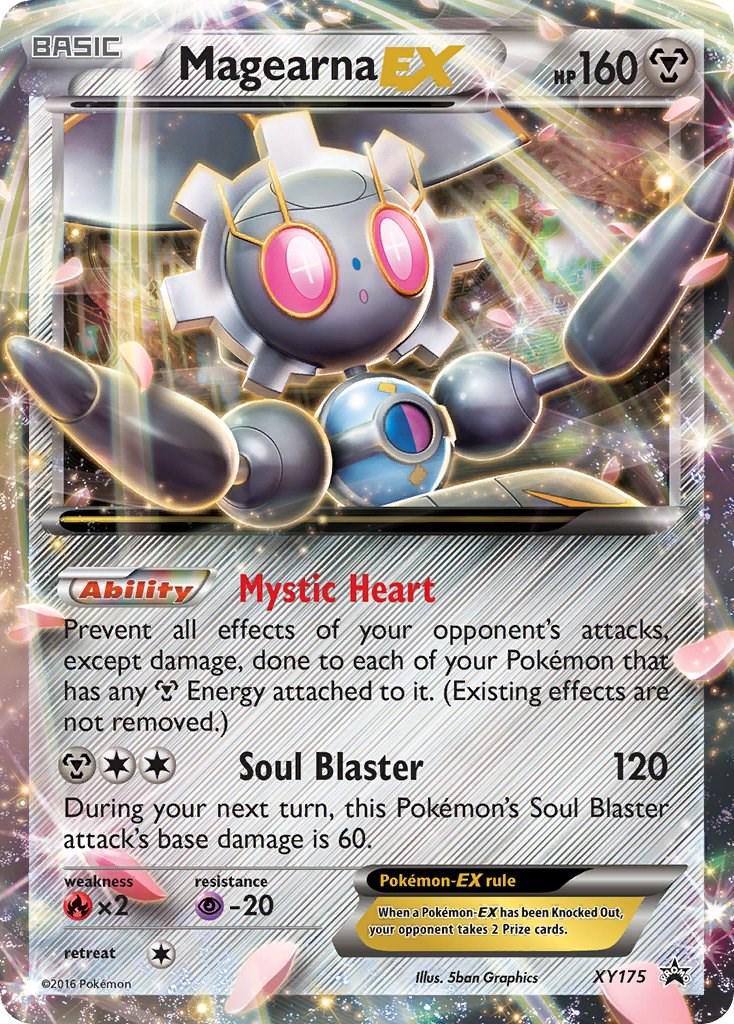 Promo Magearna EX Pokémon card