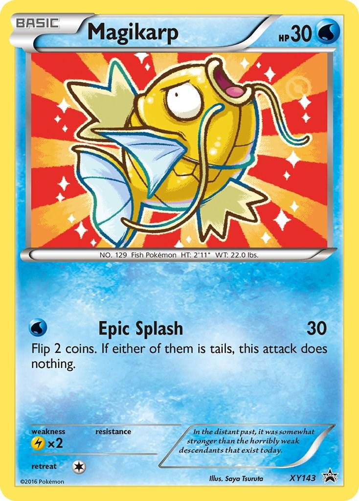 Promo Magikarp Pokémon card