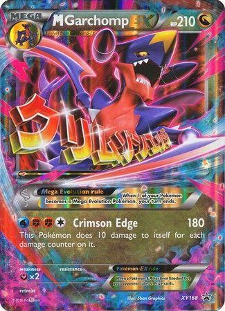 Promo Mega Garchomp EX Pokémon card