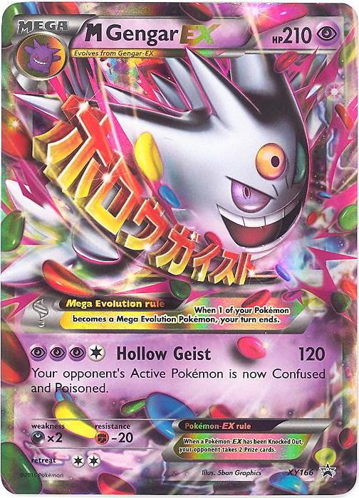 Promo Mega Gengar EX Pokémon card