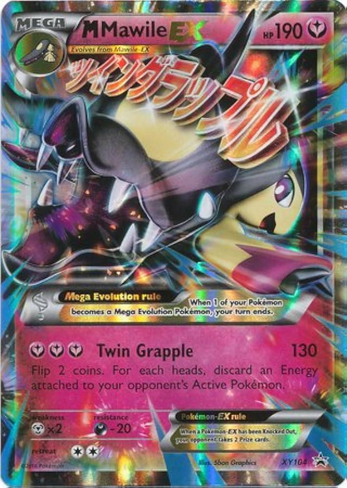 Promo Mega Mawile EX Pokémon card