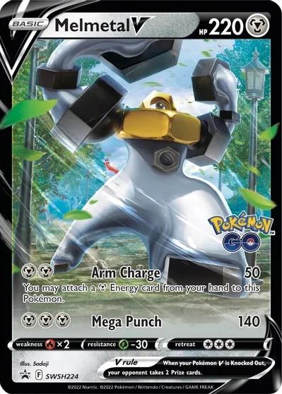 Promo Melmetal V Pokémon card