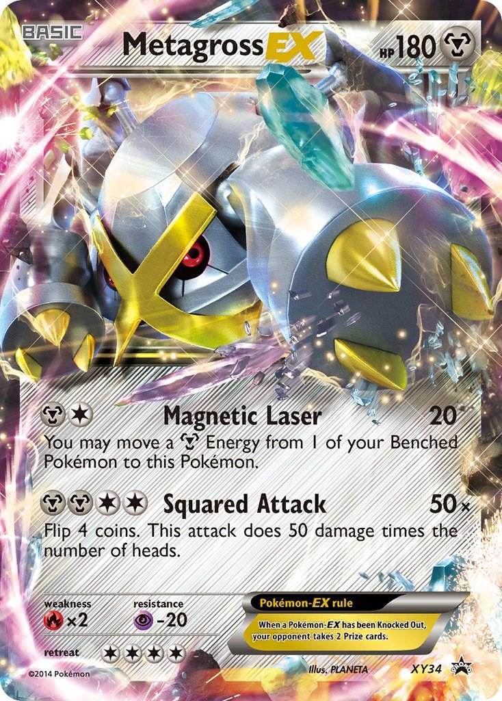 Promo Metagross EX Pokémon card