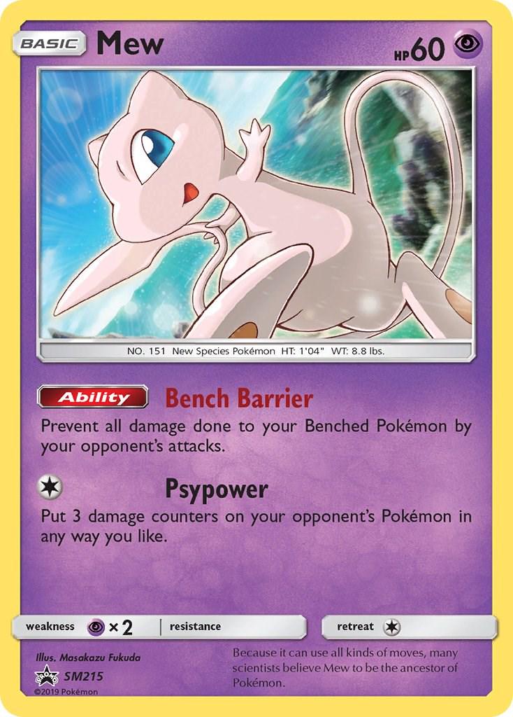 Promo Mew Pokémon card