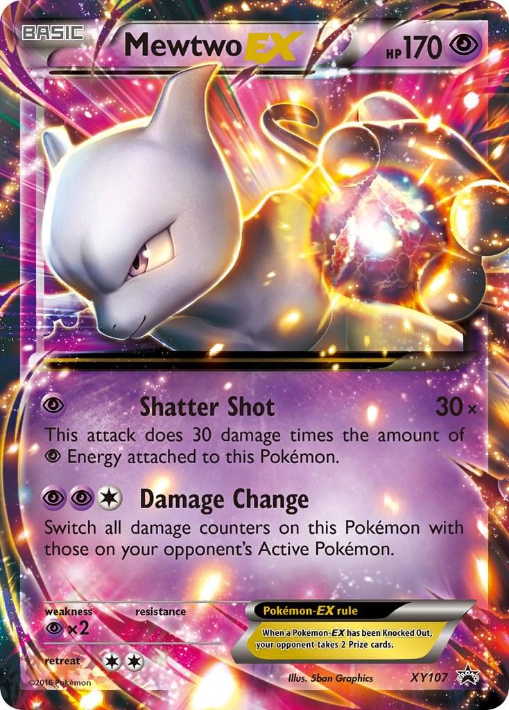 Promo Mewtwo EX Pokémon card