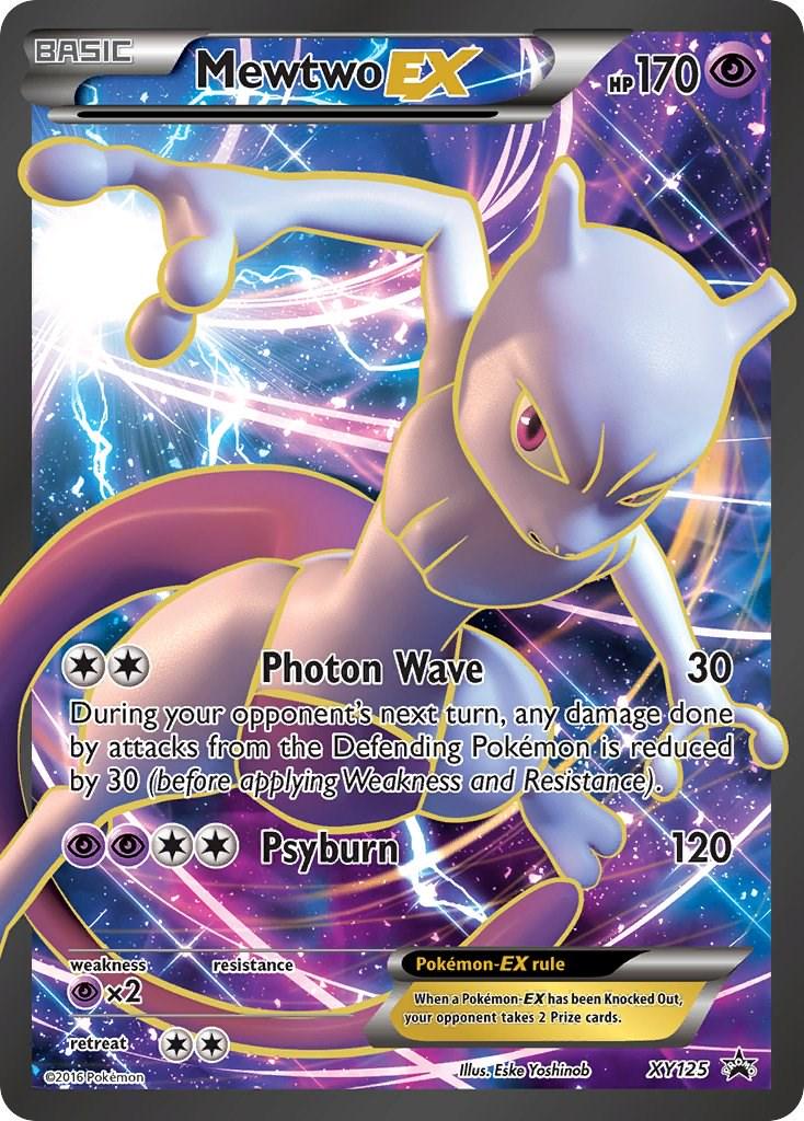 Promo Mewtwo EX Pokémon card