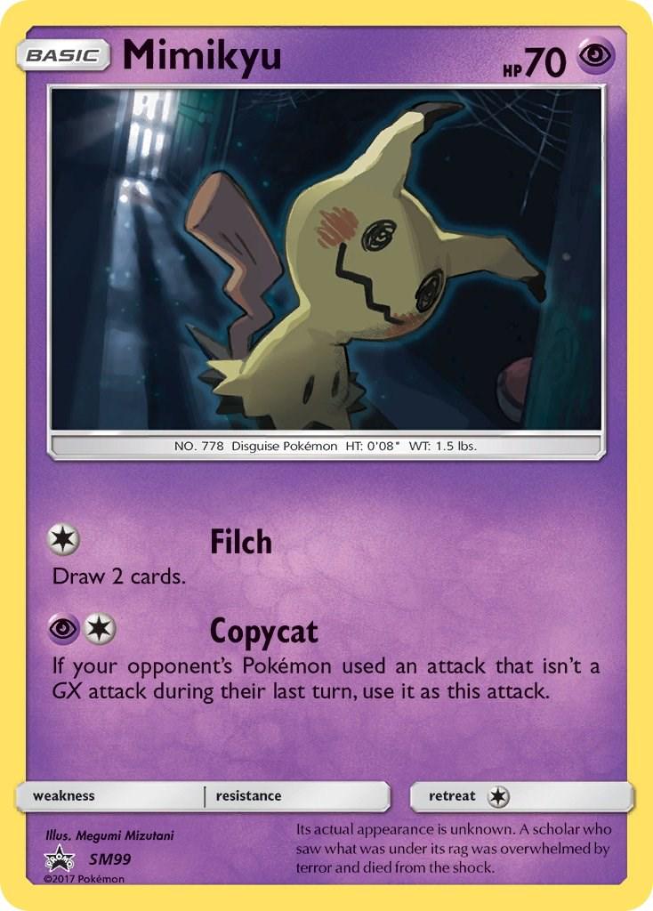 Promo Mimikyu Pokémon card