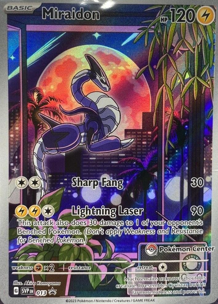 Promo Miraidon [Pokemon-Center] Pokémon card
