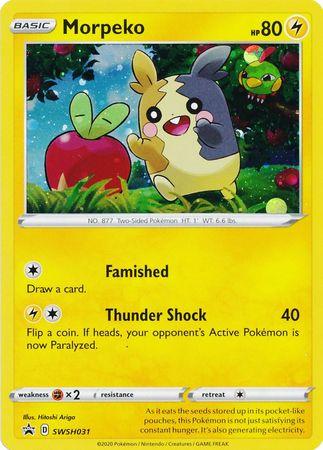 Promo Morpeko Pokémon card