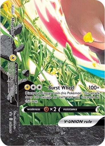 Promo Morpeko V-Union Pokémon card