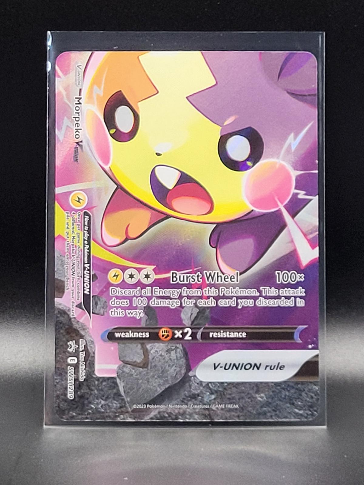 Promo Morpeko V-Union Pokémon card