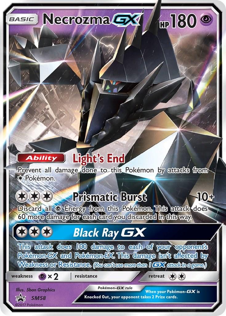 Promo Necrozma GX Pokémon card