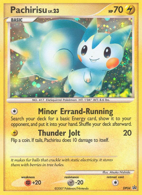 Promo Pachirisu Pokémon card