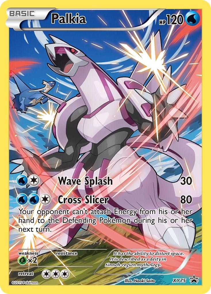 Promo Palkia Pokémon card