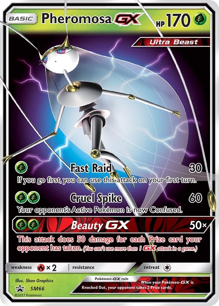 Promo Pheromosa GX Pokémon card