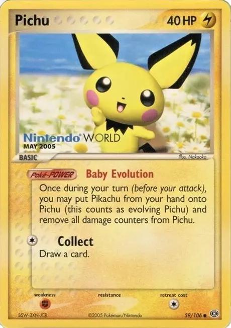 Promo Pichu [Nintendo-World-2005] Pokémon card