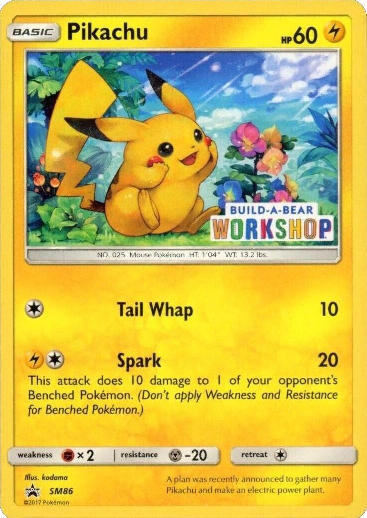 Promo Pikachu [Build-a-bear] Pokémon card
