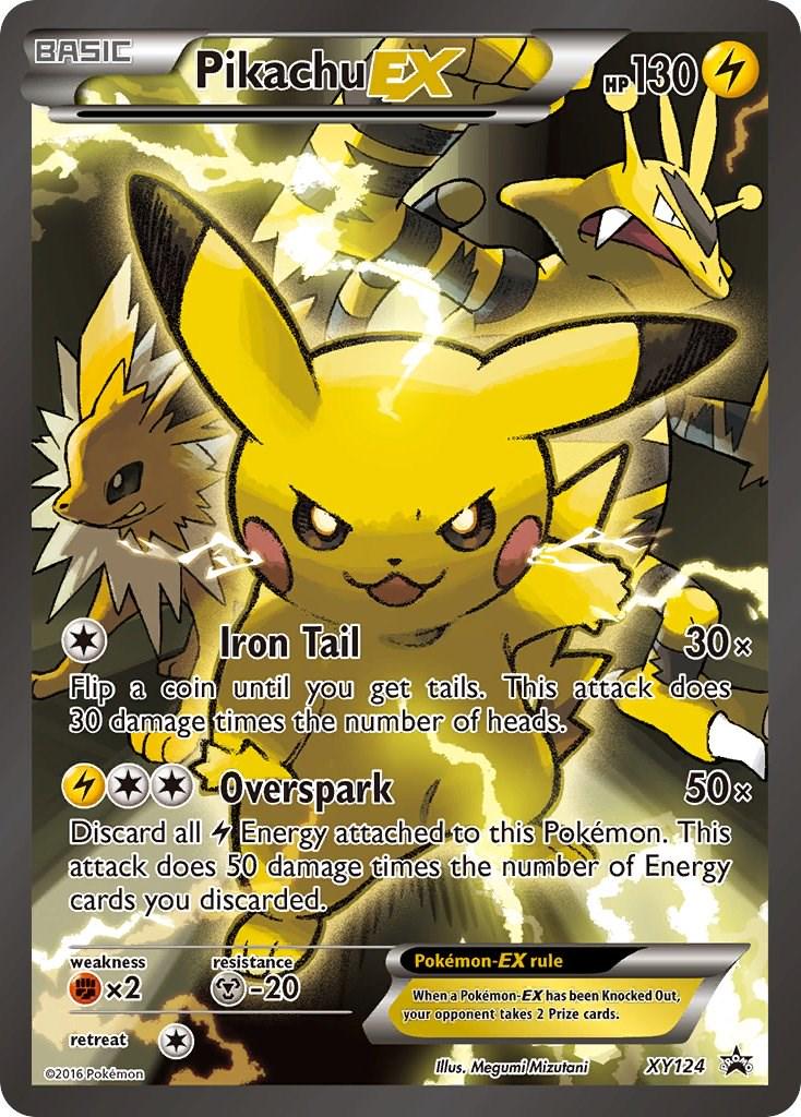 Promo Pikachu EX Pokémon card
