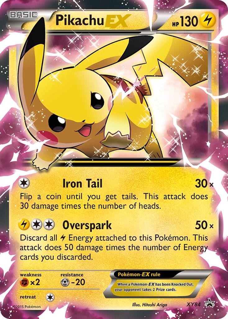 Promo Pikachu EX Pokémon card