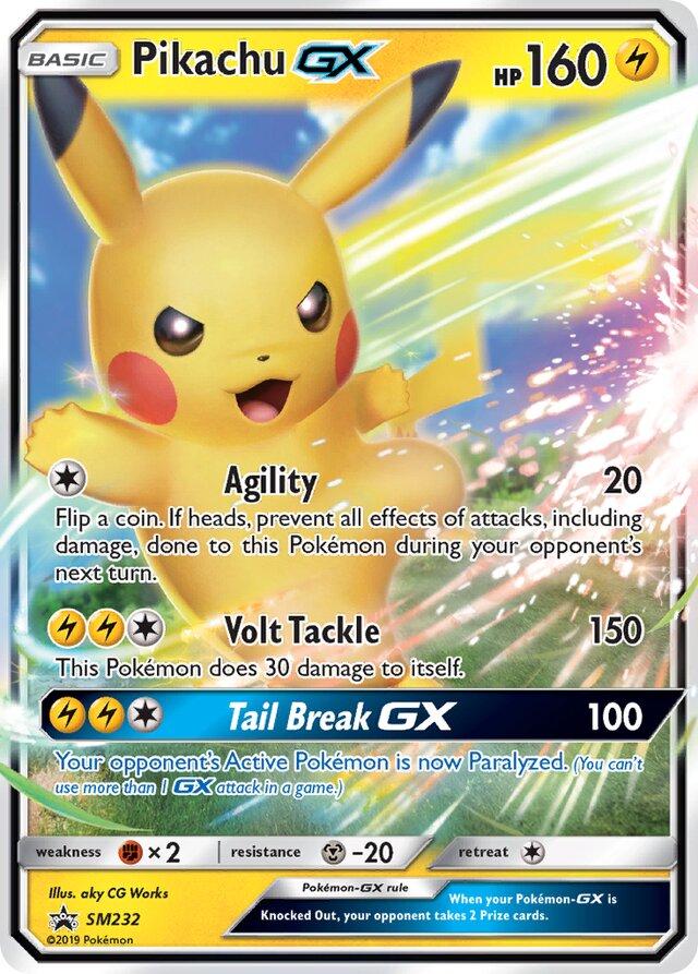Promo Pikachu GX Pokémon card