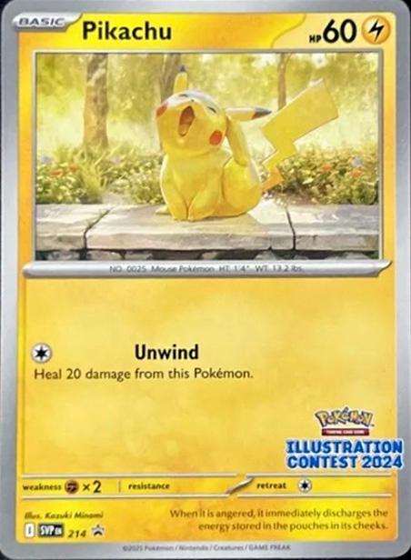 Promo Pikachu [Illustration-Contest-2024] Pokémon card
