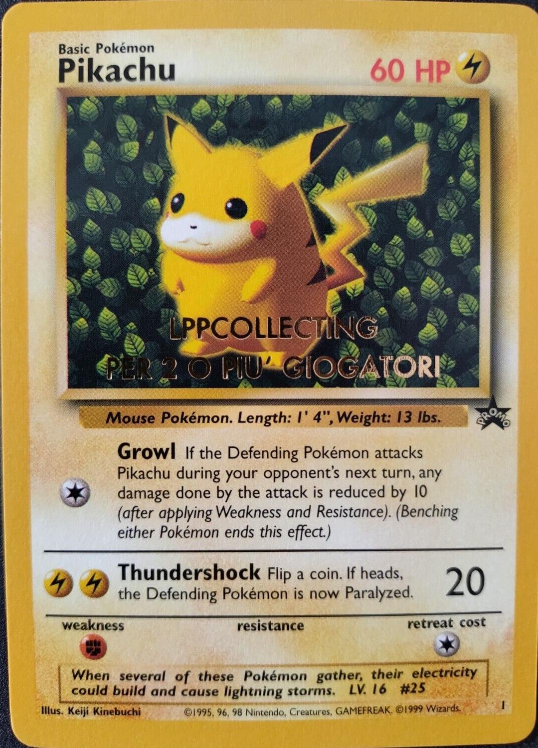 Promo Pikachu [Lpp-Collecting-Stamp] Pokémon card