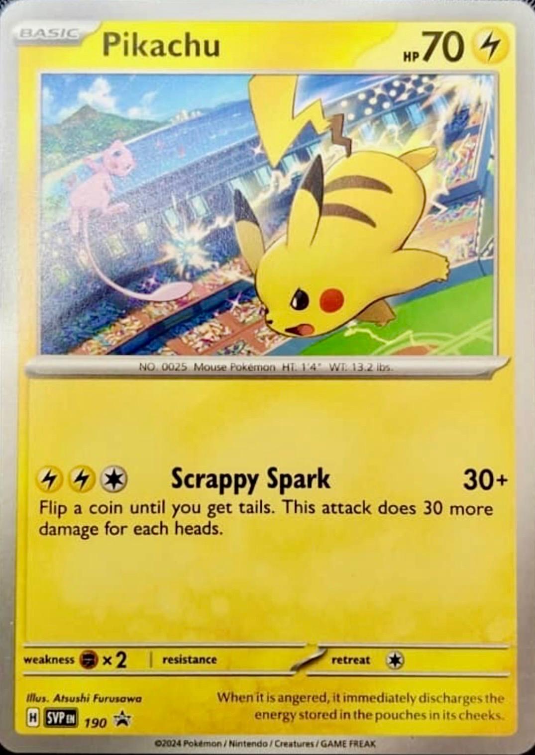Promo Pikachu [No-Stamp] Pokémon card