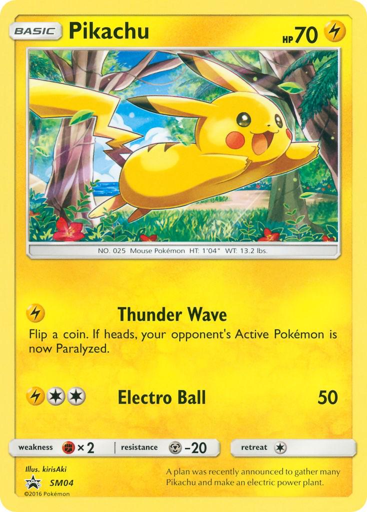 Promo Pikachu Pokémon card