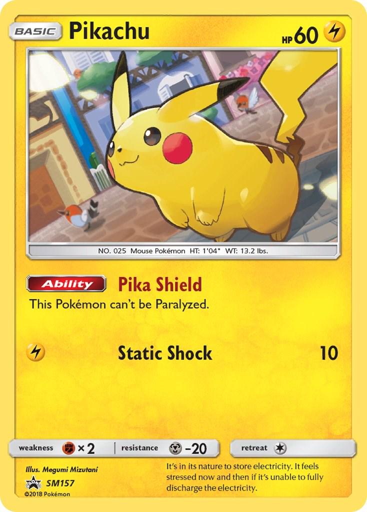Promo Pikachu Pokémon card