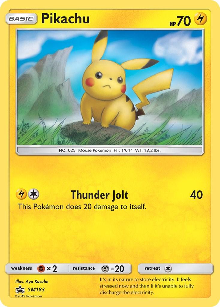 Promo Pikachu Pokémon card