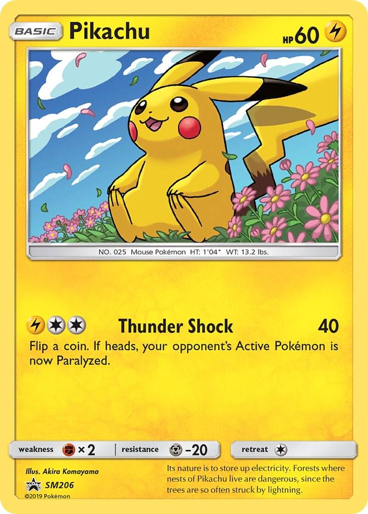 Promo Pikachu Pokémon card